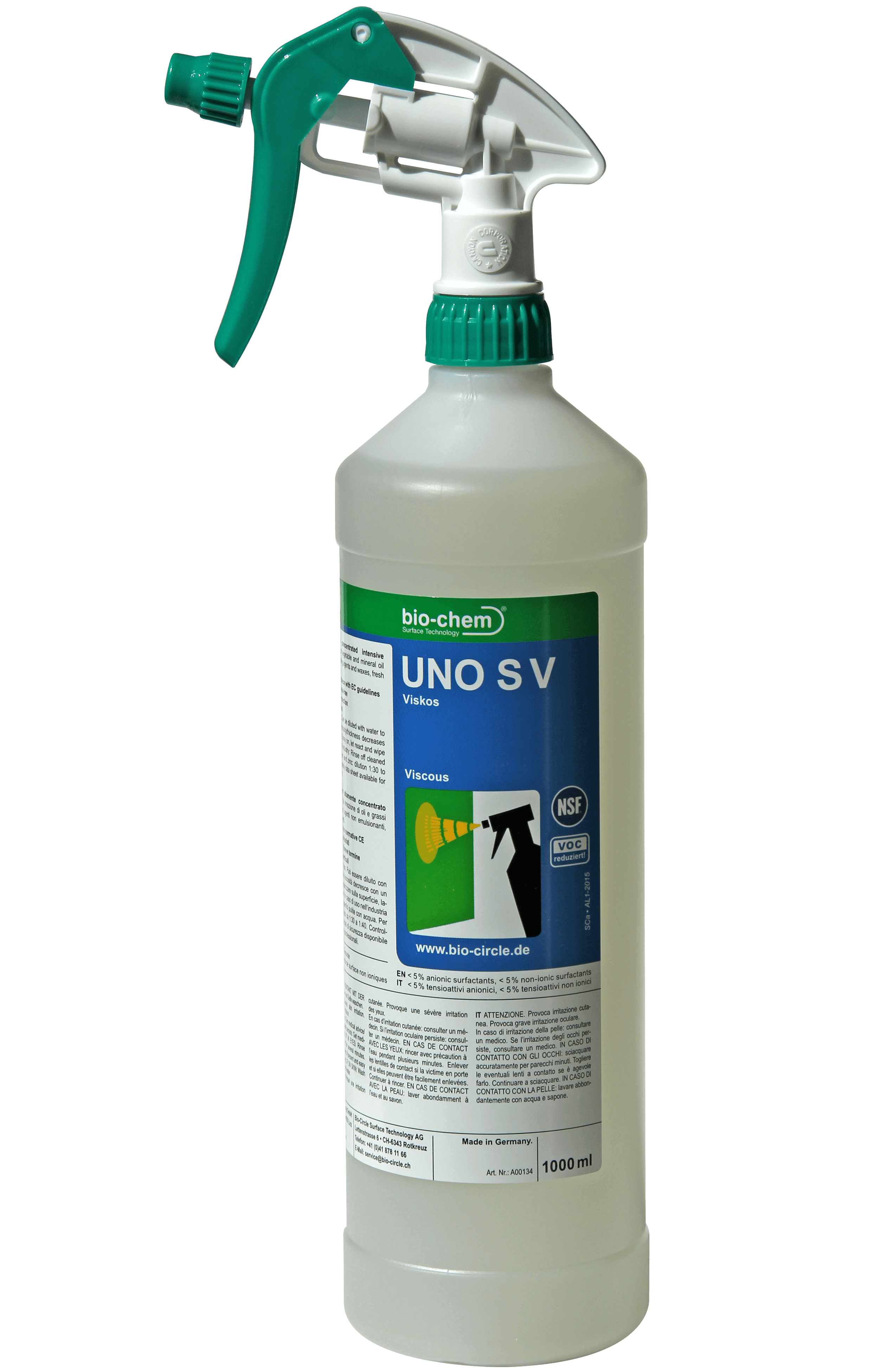 SV Circle Logo - UNO S V. UNO S V. Cleanser. Manual cleaning. Products. Bio