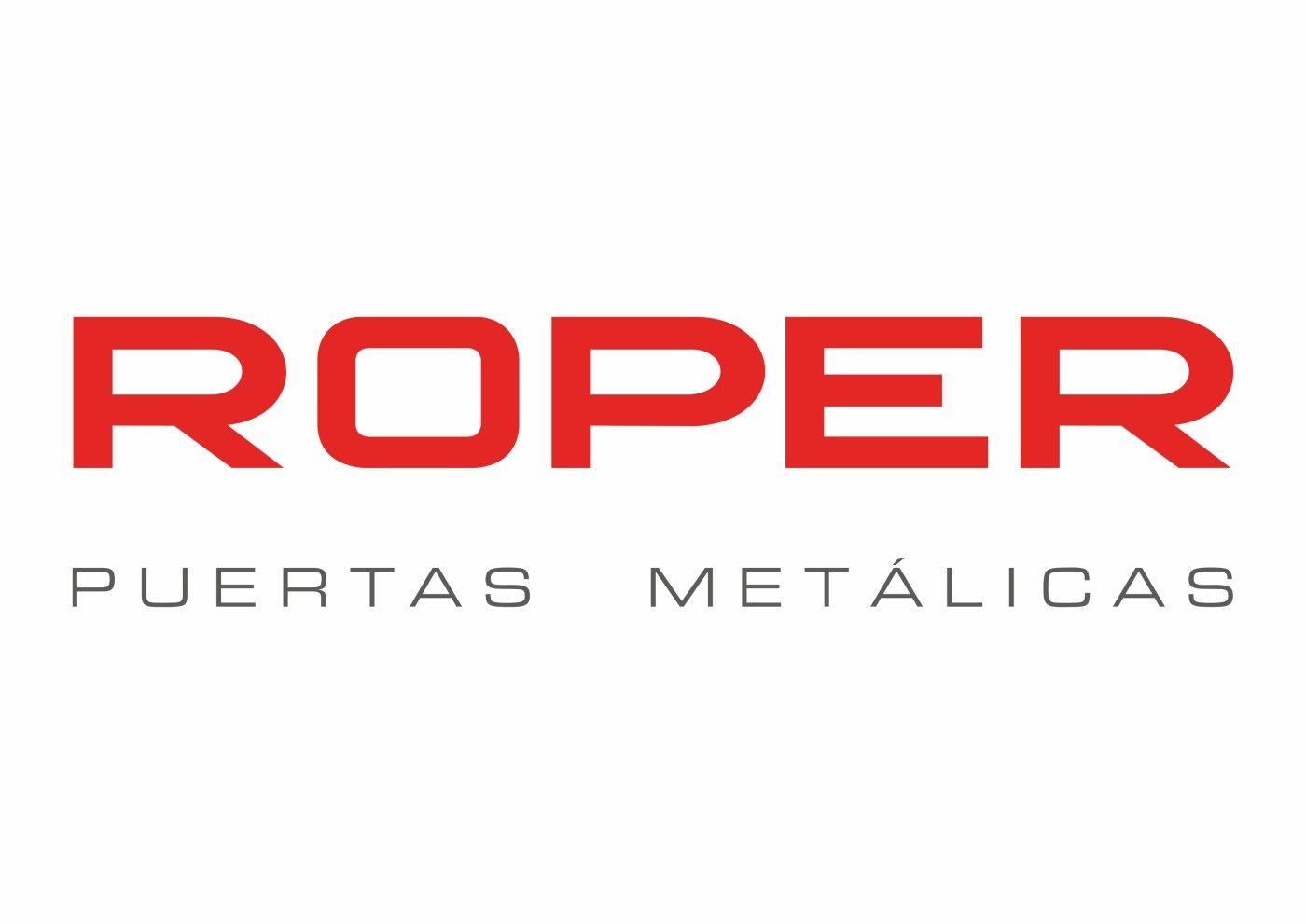 Roper Logo - Puertas Roper PUERTAS ROPER Logo Blanco 01 297×2101 Jpg W 1400