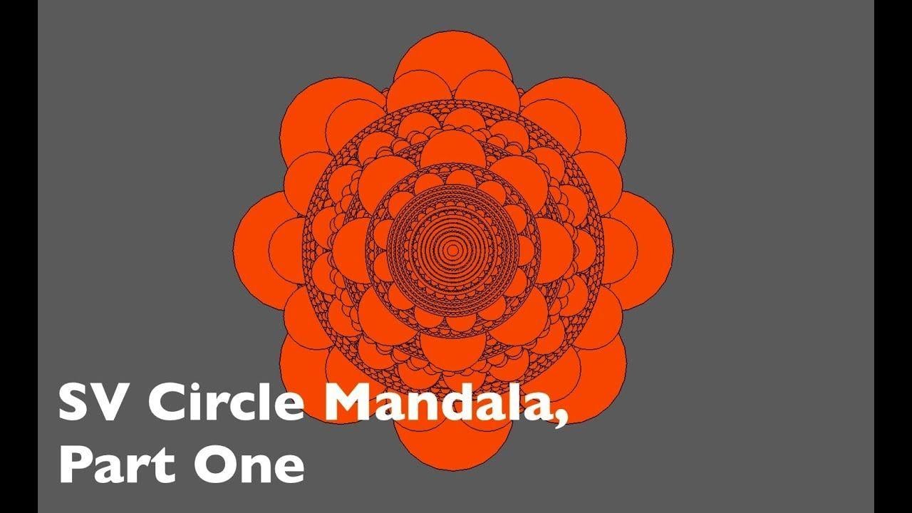 SV Circle Logo - LIVENODING 1027 / SV Circular Mandala, Part One