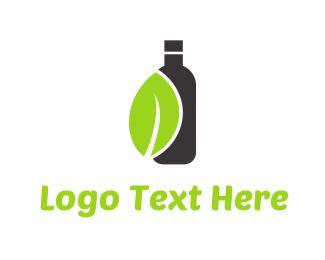 Bottle Green Logo - Herbal Logo Maker. Create A Herbal Logo