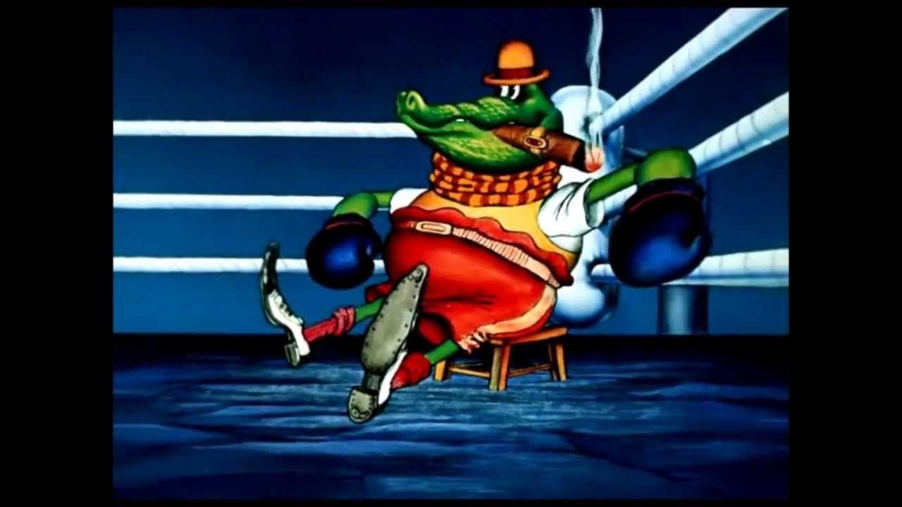 Boxing Crocodile Logo - bear vs crocodile - YouTube