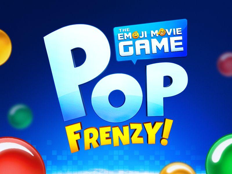 The Emoji Movie Logo - Pop Frenzy! The Emoji Movie Game Logo by Ryan Smith. Dribbble