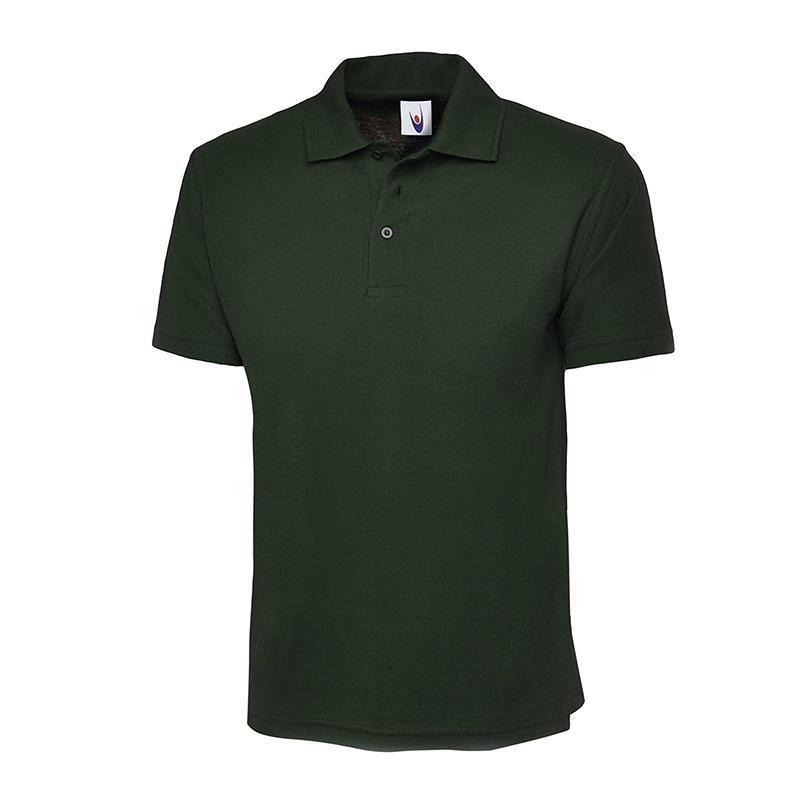 Bottle Green Logo - Bottle Green Polo Shirt with Front Logo and Back Print