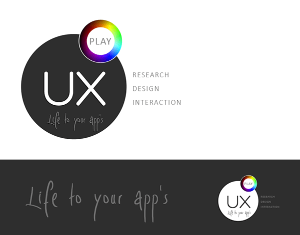 UX Design Logo - UX PLAY - Experience the Apps - LOGO Design on Behance
