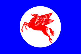 Mobil Flying Horse Logo - House Flags of U.S. Shipping Companies: ExxonMobil