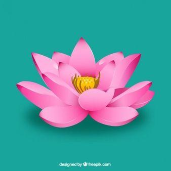 Pink Lotus Flower Logo - Lotus Nature Vectors, Photo and PSD files