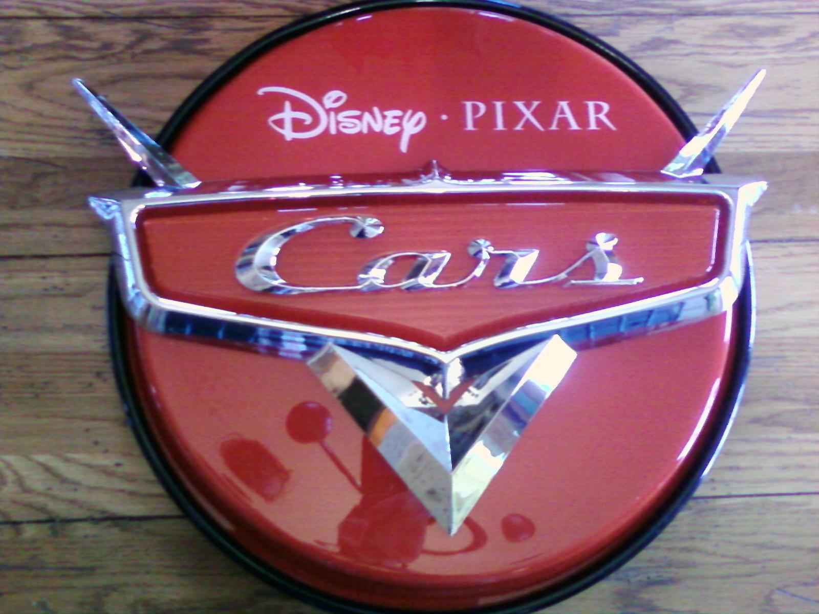 Disney Cars 1 Logo - DMR exclusive - Illuminated Cars logo sign. I finally got it. This ...