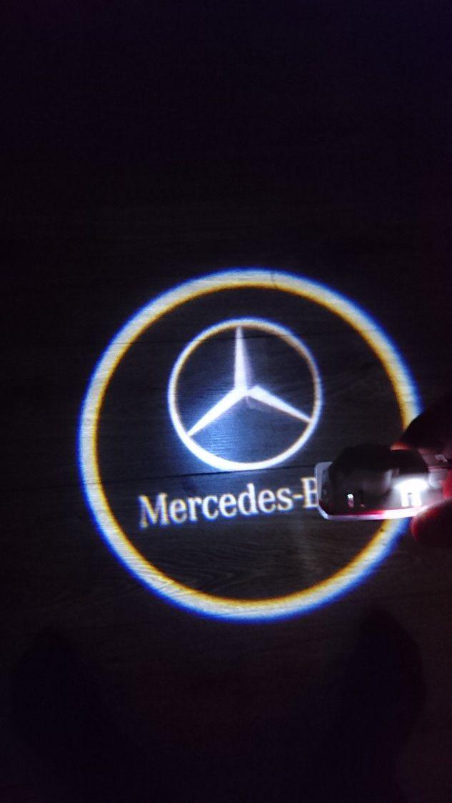 Mercedes Lit Logo - Mercedes logo light/ puddle light ? - MBWorld.org Forums