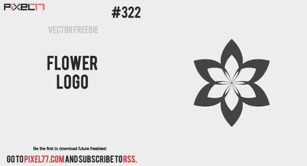 Flower Vector for Logo - Free Vector of the Day #322: Flower Logo - PIXEL77
