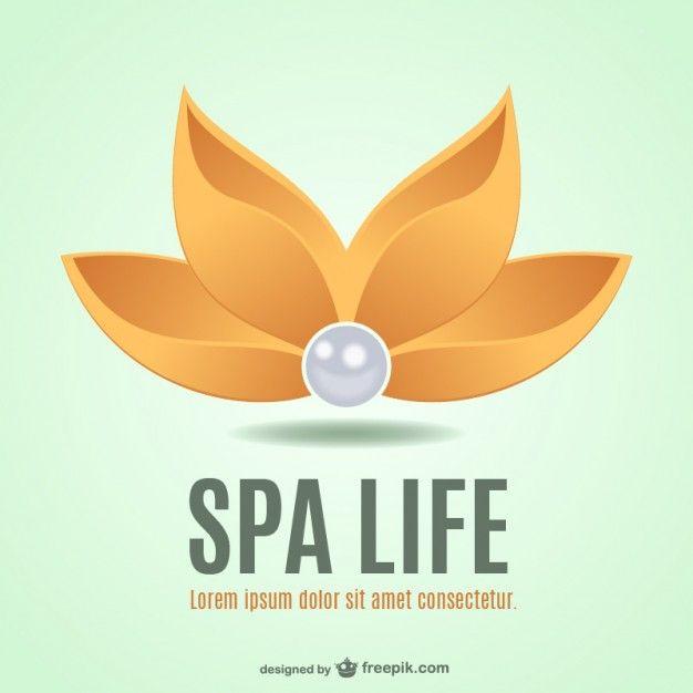 Flower Vector for Logo - Spa flower logo Vector | Free Download