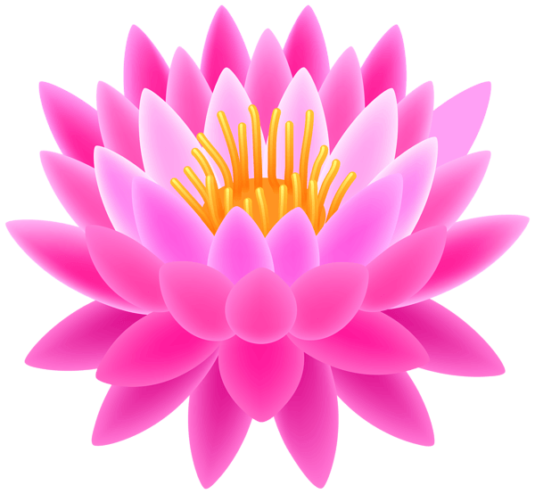Pink Lotus Flower Logo - Pink lotus flower banner black and white