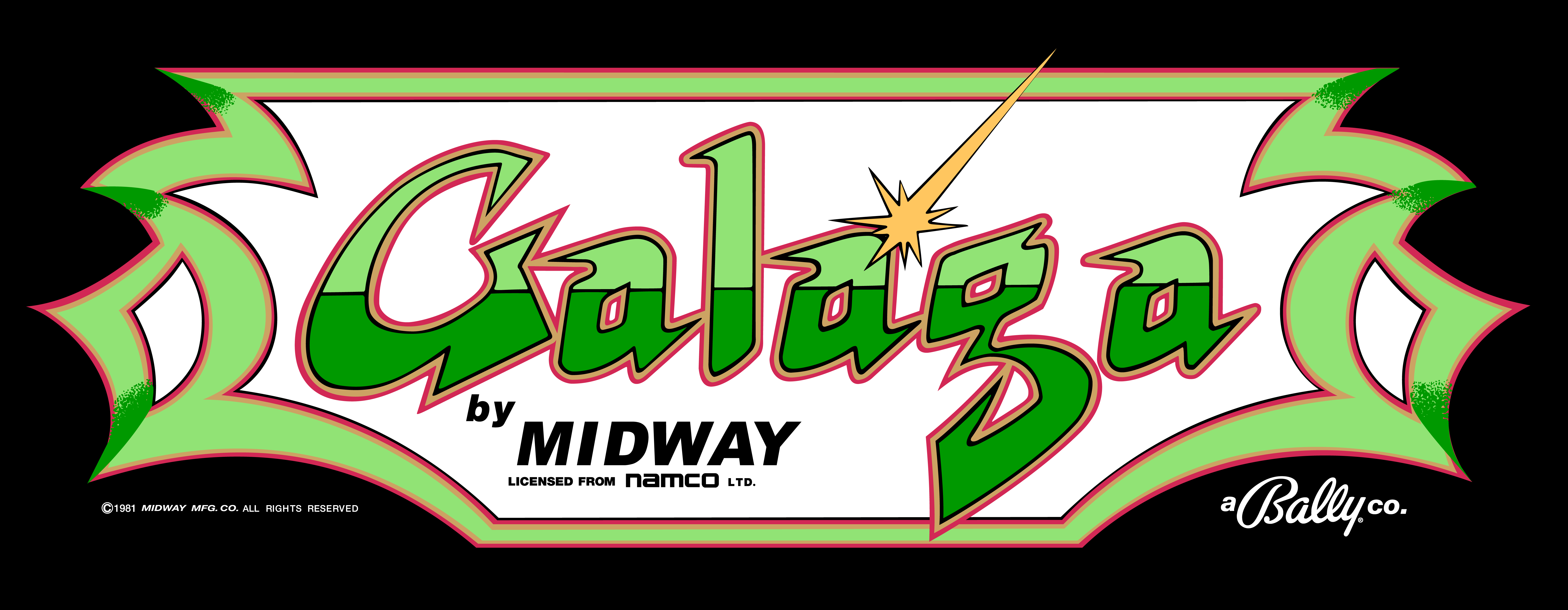 Bally Midway Logo - Galaga Logo | Midway #logo #80s #Galaga #game #retro #childhood ...