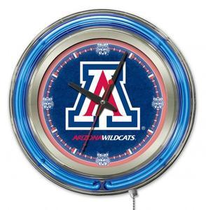 Arizona Wildcats Logo - Arizona Wildcats Logo 15 Neon Clock