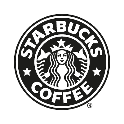 Black Starbucks Logo - Starbucks Coffee black vector logo free