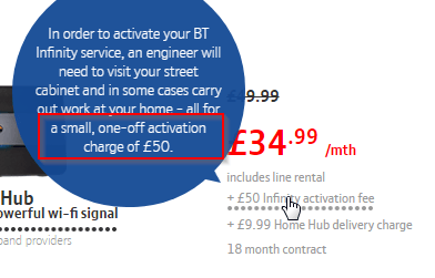 Small Blue Line Rental Logo - is small according to BT