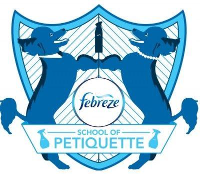 Febreze Logo - Febreze School of Petiquette logo - Golden Woofs