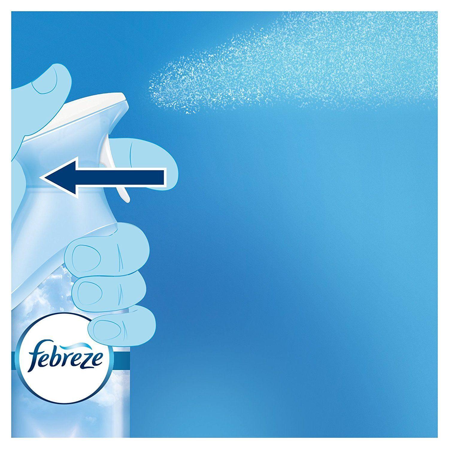 Febreze Logo - Febreze Home Air Freshener Spray Can 300ml Red Cherry Blossom ...