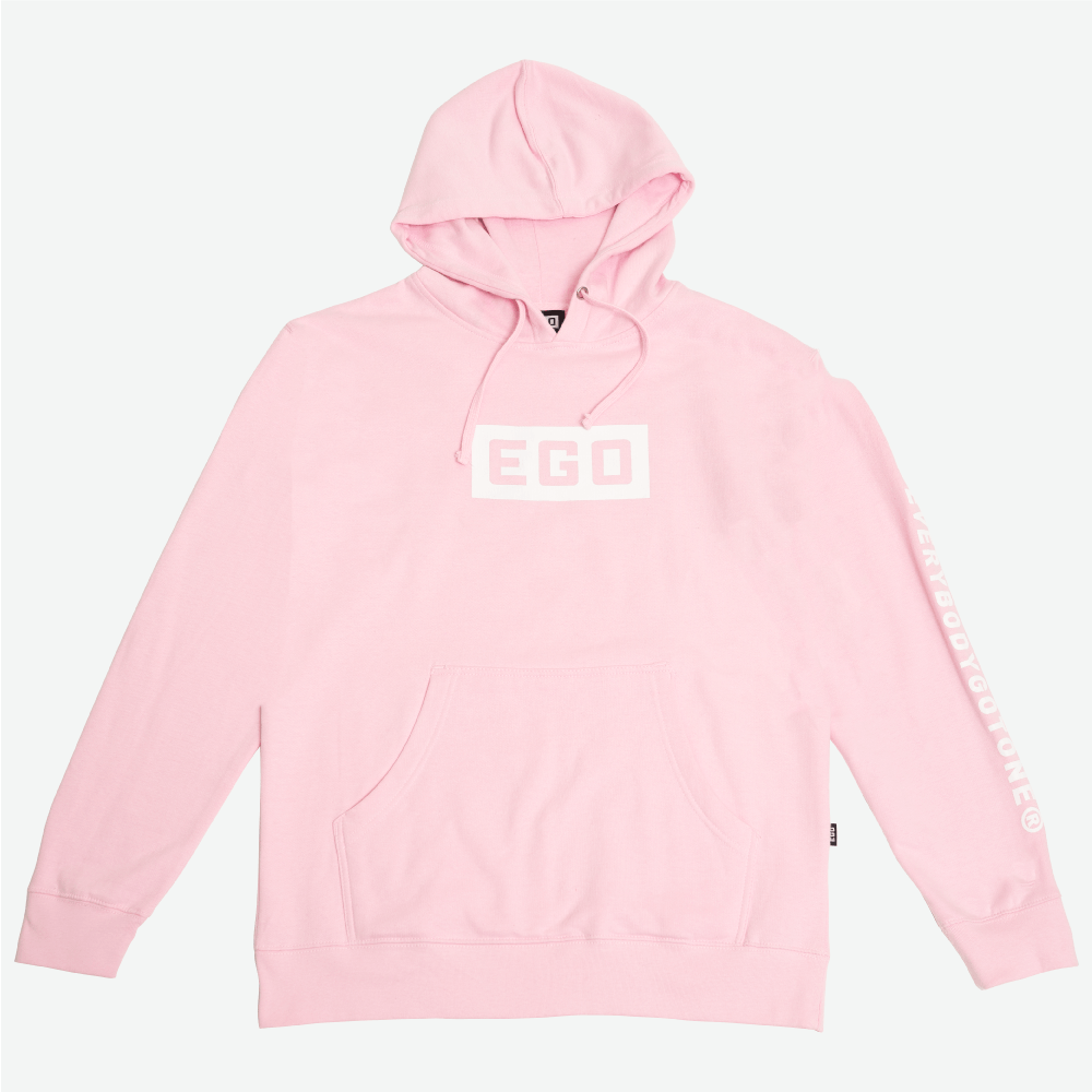 Pink Clothing Brand Logo - EGO CLASSIC LOGO HOODIE SS18 - PINK | EveryBodyGotOne – Lifestyle ...