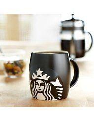 Black Starbucks Logo - Starbucks Logo Mug 14 oz