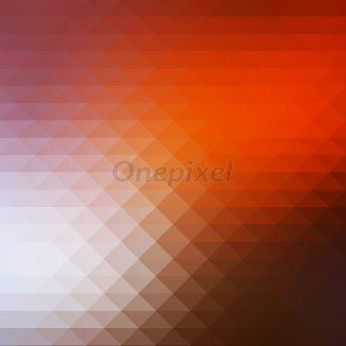 Orange and White Triangle Logo - Brown orange white rows of triangles background, square - 3804860 ...