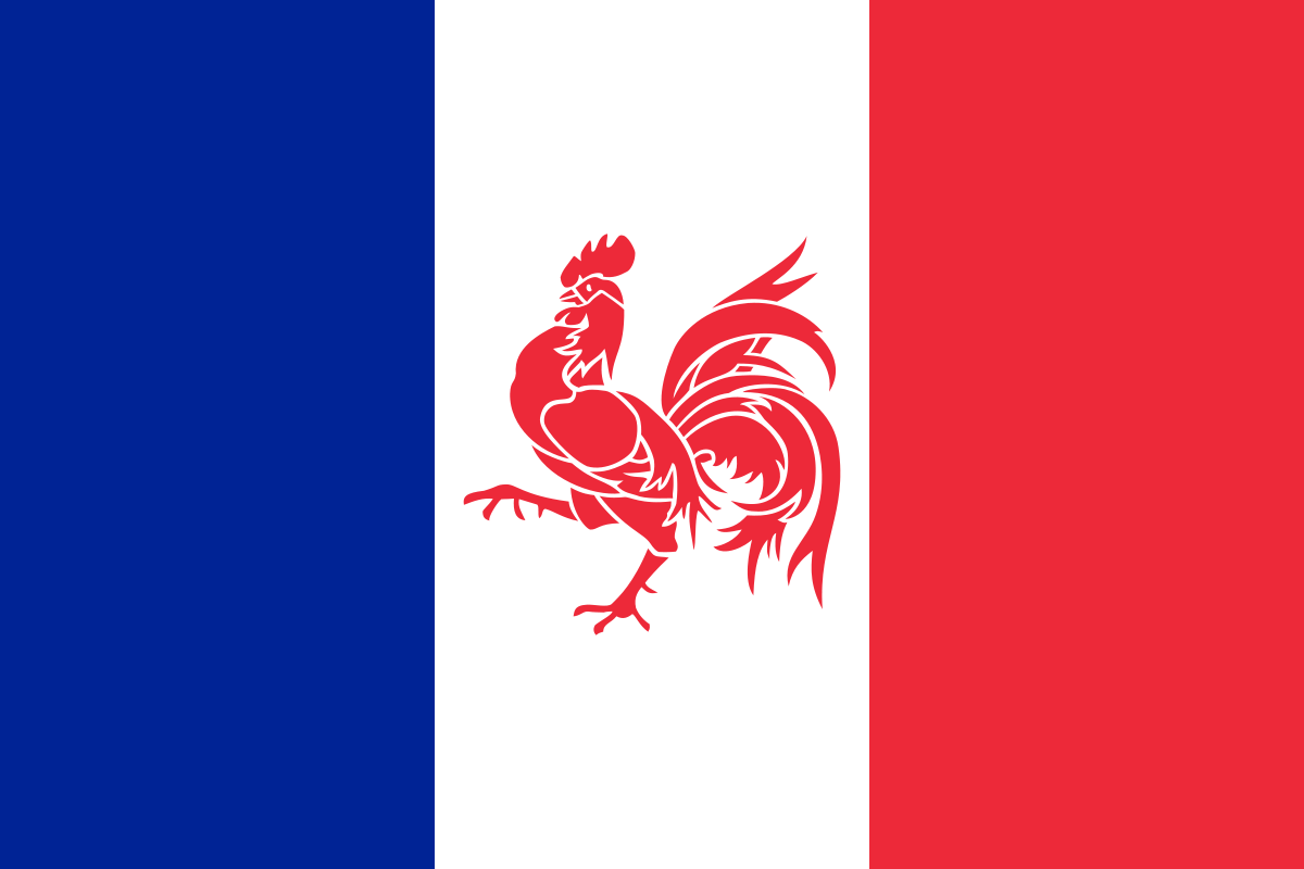 French Rooster Logo - Rattachism