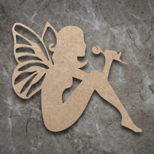 Wood Shape Logo - Large MDF Fairy Angel Wooden Shape Blank Wood 10 20 30 40cm