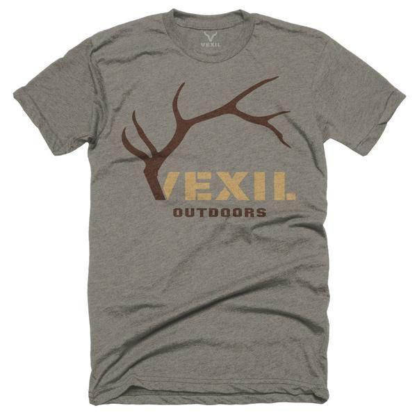 Elk Clothing Logo - Vexil Outdoors - Elk Logo - Warm Gray – VEXIL BRAND