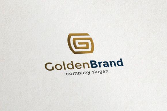Golden Brand Logo - G Logo - Golden Brand by yip87 on Creative Market | Graphics - Icons ...