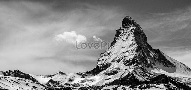 Black and White Mountain Peak Logo - black stone mountain peak images_9129 black stone mountain peak ...