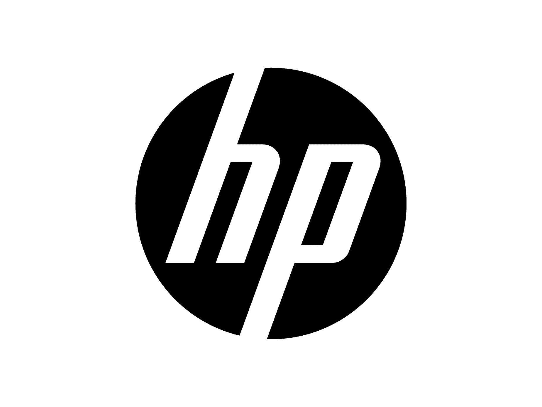 Black HP Logo - Hewlett Packard Logo. In Keeping With The Mantras By Natasha Rego ...