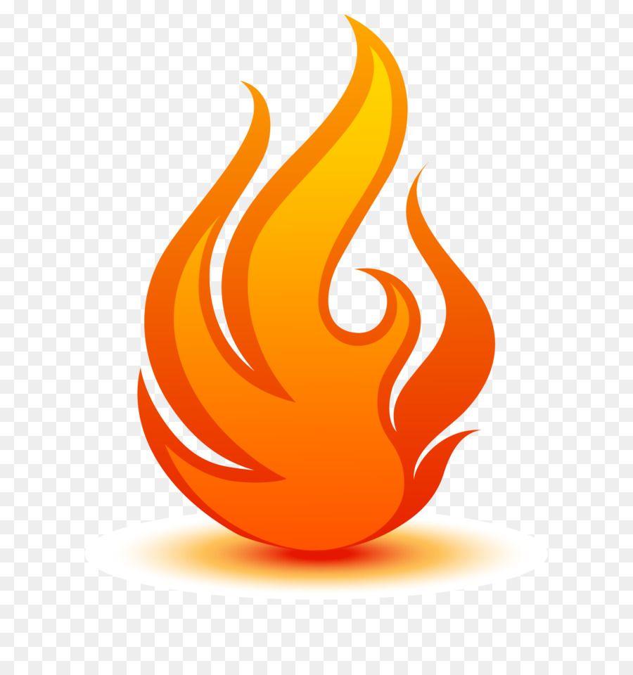 Orange Flame Logo - Flame Logo Fire totem png download