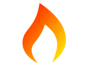 Orange Flame Logo - Time to ignite your passion for online teaching? FLaMe is the answer