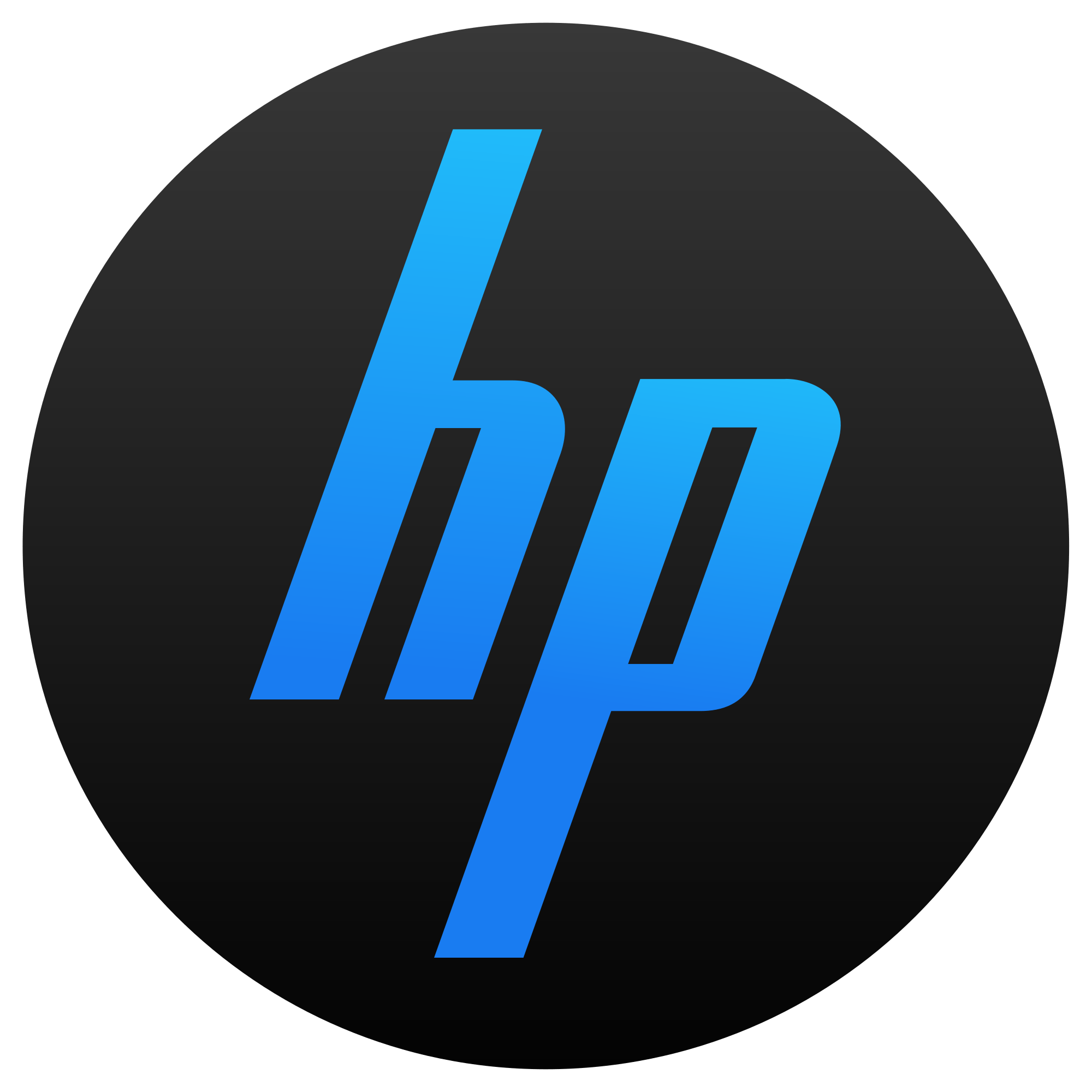 Black HP Logo - Antu hp logo.svg
