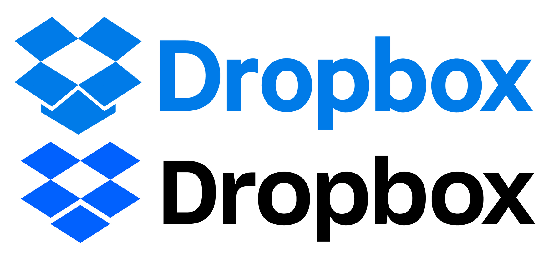Dropbox Logo - Dropbox brand update streamlines its logo and takes aim at creatives