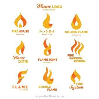 Orange Flame Logo - Flames Logo Vectors, Photo and PSD files