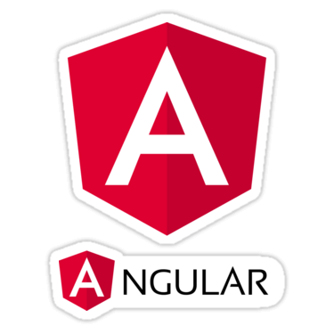 Red Angular Logo - Angular Stickers And T Shirts