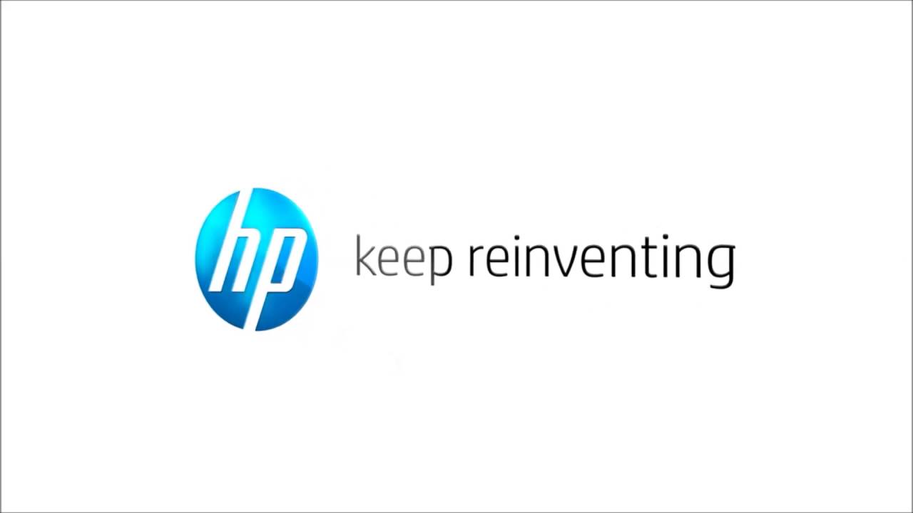 Black HP Logo - HP logo 2016 (Blue on Black) - YouTube