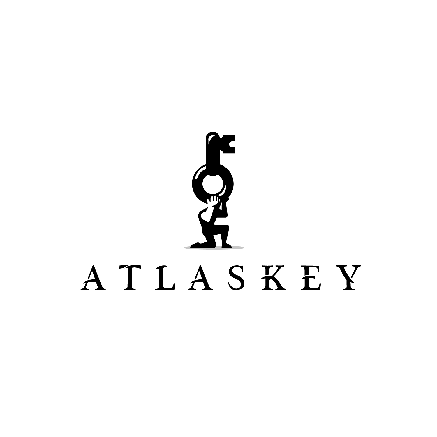 Greek Logo - For Sale—Atlas Key Logo Design