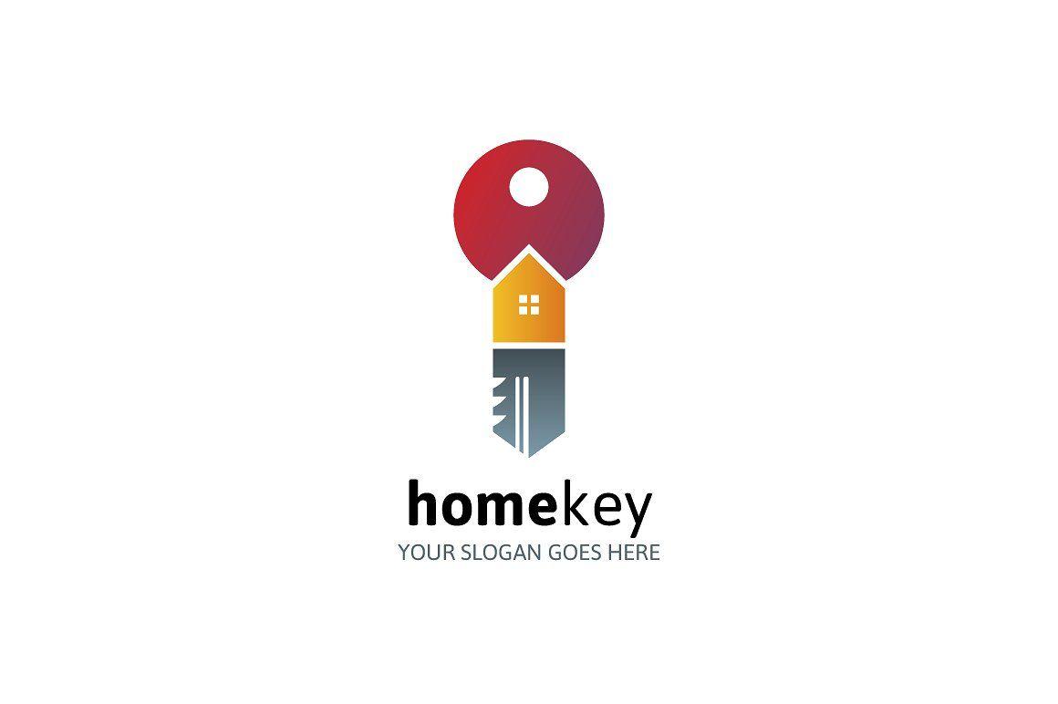 Key Logo - Home Key Logo ~ Logo Templates ~ Creative Market