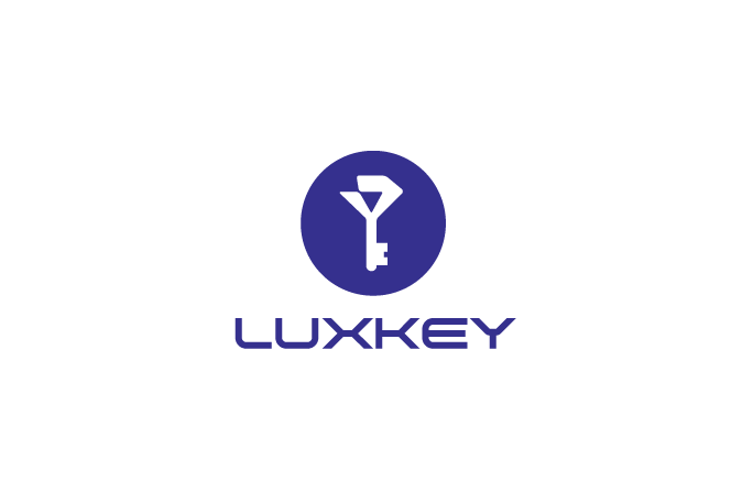 Key Logo - Luxkey Diamond Key Logo