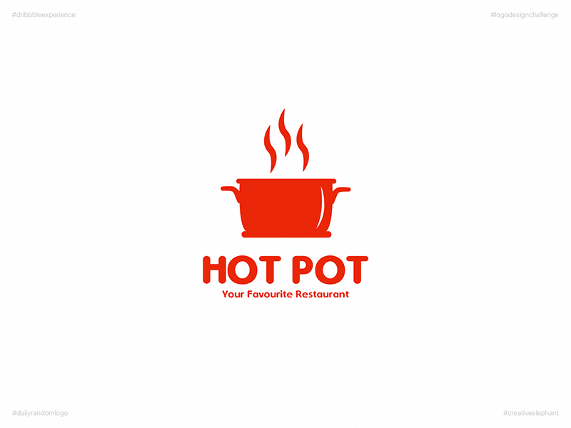 Random Logo - Hot Pot | Day Ten Logo of Daily Random Logo Challenge by Ko Shin ...