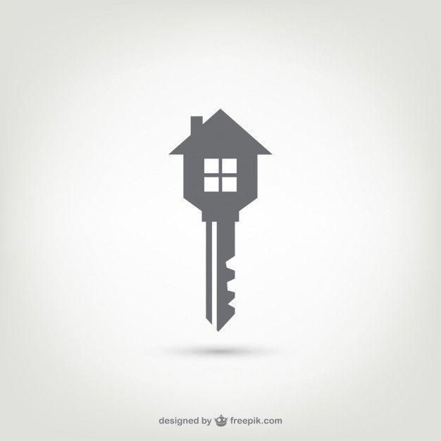 Key Logo - Key house logo Vector