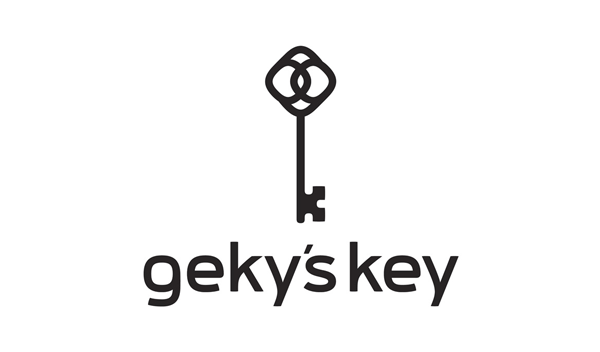 Key Logo - Geky's Key Brand and Clothing Store