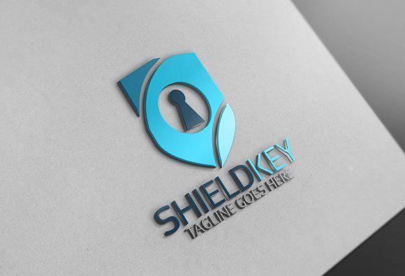 Key Logo - Shield Key Logo Template Logo Templates Creative Market