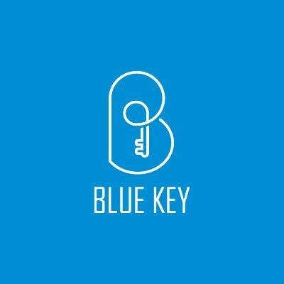 Key Logo - Blue Key | Logo Design Gallery Inspiration | LogoMix