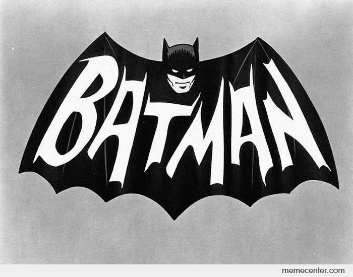 Original Batman Logo - The Original Batman Logo by ben - Meme Center