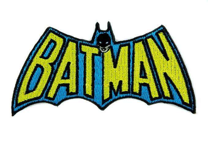 Original Batman Logo - Amazon.com: Original Batman Logo Patch Iron on Applique Superhero ...