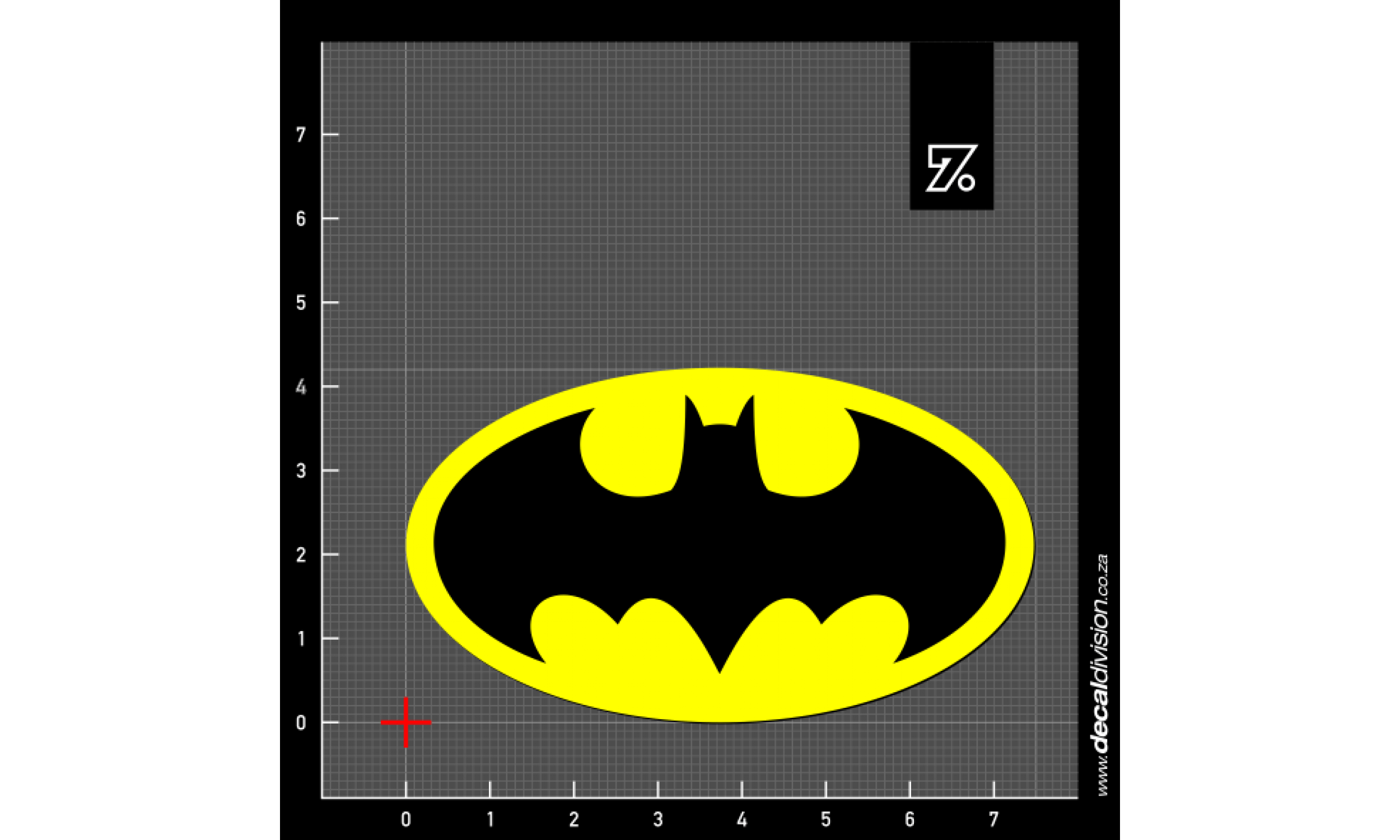 Original Batman Logo - Batman Logo Sticker - Original