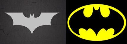 Original Batman Logo - Batman Original Logo Emblem Vinyl Sticker By Vinylstickers On Etsy