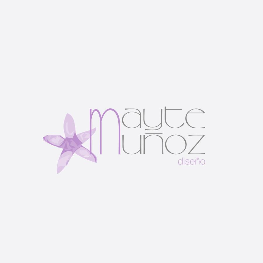 Purple Munoz Logo - Mayte Muñoz Branding - Tina Garcia